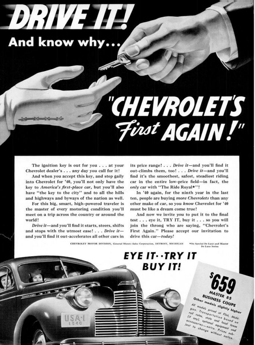 1940 Chevrolet 7